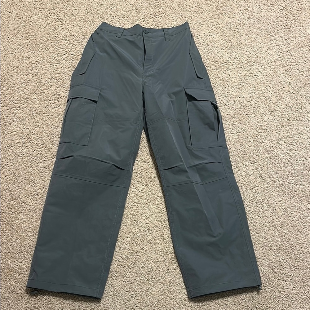Women's Gray Parachute Pants